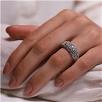 Ring Ti Sento Milano Woman in Silver Zirconia 12172ZI-14 - 12172ZI-14